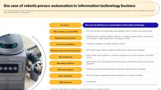 Robotic Process Automation Implementation Powerpoint Presentation Slides Appealing Editable