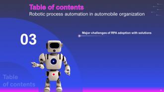 Robotic Process Automation In Automobile Organization Powerpoint Presentation Slides Engaging Multipurpose