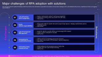Robotic Process Automation In Automobile Organization Powerpoint Presentation Slides Adaptable Multipurpose