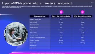 Robotic Process Automation In Automobile Organization Powerpoint Presentation Slides Good Attractive