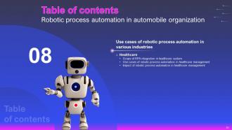 Robotic Process Automation In Automobile Organization Powerpoint Presentation Slides Adaptable Attractive