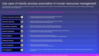 Robotic Process Automation In Automobile Organization Powerpoint Presentation Slides Editable Graphical