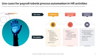 Robotic Process Automation In Hr Powerpoint Ppt Template Bundles Impactful Adaptable