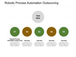 Robotic process automation outsourcing ppt powerpoint presentation infographics graphics tutorials cpb