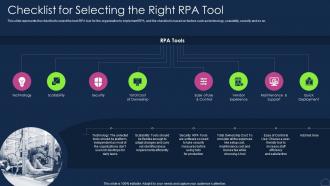 Robotic Process Automation Types Checklist For Selecting The Right Rpa Tool