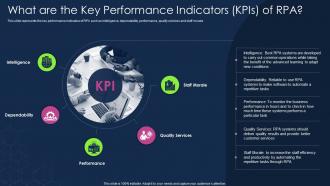 Robotic Process Automation Types What Are The Key Performance Indicators Kpis Of Rpa