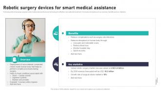 Robotic Surgery Devices For Impact Of IoT In Healthcare Industry IoT CD V