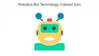 Robotics Bot Technology Colored Icon In Powerpoint Pptx Png And Editable Eps Format