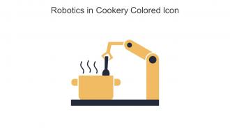 Robotics In Cookery Colored Icon In Powerpoint Pptx Png And Editable Eps Format