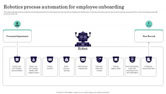 Robotics Process Automation For Employee Onboarding