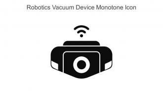Robotics Vacuum Device Monotone Icon In Powerpoint Pptx Png And Editable Eps Format