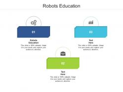 Robots education ppt powerpoint presentation gallery slide download cpb