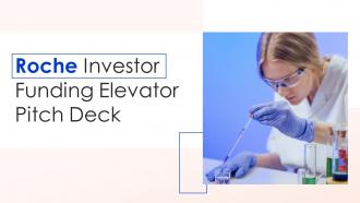 Roche Investor Funding Elevator Pitch Deck Ppt Template
