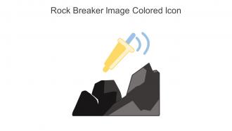Rock Breaker Image Colored Icon In Powerpoint Pptx Png And Editable Eps Format
