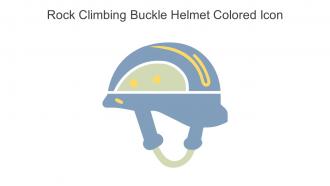 Rock Climbing Buckle Helmet Colored Icon In Powerpoint Pptx Png And Editable Eps Format
