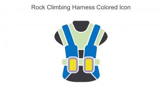Rock Climbing Harness Colored Icon In Powerpoint Pptx Png And Editable Eps Format