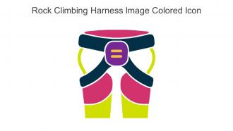 Rock Climbing Harness Image Colored Icon In Powerpoint Pptx Png And Editable Eps Format