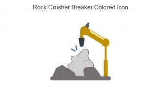 Rock Crusher Breaker Colored Icon In Powerpoint Pptx Png And Editable Eps Format