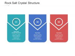Rock salt crystal structure ppt powerpoint presentation styles file formats cpb