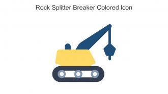 Rock Splitter Breaker Colored Icon In Powerpoint Pptx Png And Editable Eps Format