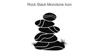 Rock Stack Monotone Icon In Powerpoint Pptx Png And Editable Eps Format