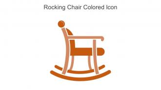 Rocking Chair Colored Icon In Powerpoint Pptx Png And Editable Eps Format