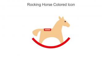 Rocking Horse Colored Icon In Powerpoint Pptx Png And Editable Eps Format