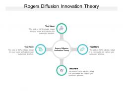 Rogers diffusion innovation theory ppt powerpoint presentation infographics cpb