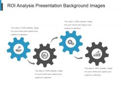 Roi analysis presentation background images