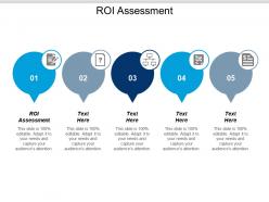 Roi assessment ppt powerpoint presentation model design ideas cpb