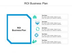 Roi business plan ppt powerpoint presentation summary clipart images cpb