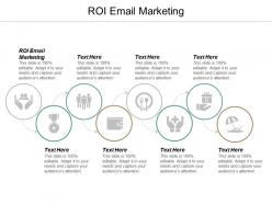 Roi email marketing ppt powerpoint presentation infographics design templates cpb