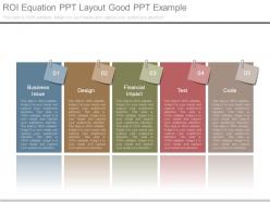 Roi equation ppt layout good ppt example