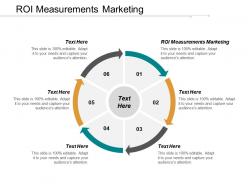 Roi measurements marketing ppt powerpoint presentation gallery sample cpb