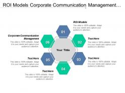 Roi models corporate communication management factor success executives salaries cpb
