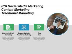 Roi social media marketing content marketing traditional marketing cpb