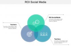 Roi social media ppt powerpoint presentation infographics slide cpb