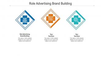 Role advertising brand building ppt powerpoint presentation summary pictures cpb