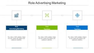 Role advertising marketing ppt powerpoint presentation show deck cpb