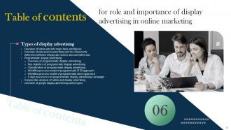 Role And Importance Of Display Advertising In Online Marketing Powerpoint Presentation Slides MKT CD V Graphical Editable