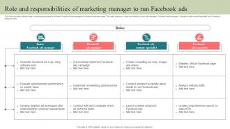 Role And Responsibilities Of Marketing Manager Step By Step Guide To Develop Strategy SS V