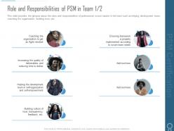 Role And Responsibilities Of PSM In Team Agile PSM Certification IT