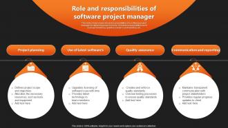 Role And Responsibilities Of Software Project Manager