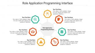 Role application programming interface ppt powerpoint presentation outline layout ideas cpb