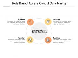 Role based access control data mining ppt powerpoint presentation file professional cpb