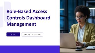 Role Based Access Controls Dashboard Management PPT Sample AT