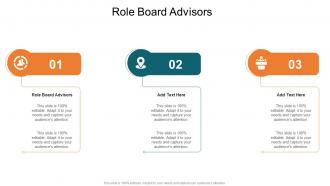 Role Board Advisors In Powerpoint And Google Slides Cpb