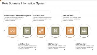 Role Business Information System In Powerpoint And Google Slides Cpb