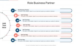 Role Business Partner In Powerpoint And Google Slides Cpb