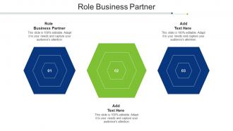 Role Business Partner Ppt Powerpoint Presentation Ideas Smartart Cpb